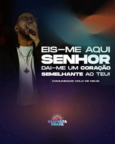 Capa do álbum contendo a música Eis-me Aqui